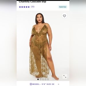 NWOT SavageXFenty 2 piece lingerie set